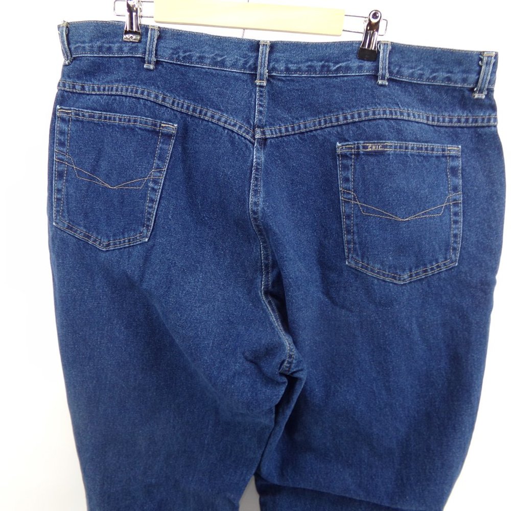 Mens unbranded large jeans 44X31 blue jeans relaxed fit